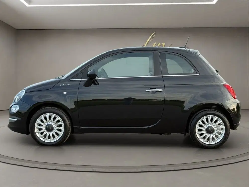 Fiat 500 1.0 Hybrid Dolcevita 2021 Zwart uit 2021, foto 7