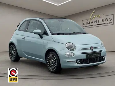 Fiat 500C 1.0 Hybrid Launch Edition 2020 BLAUW uit 2020