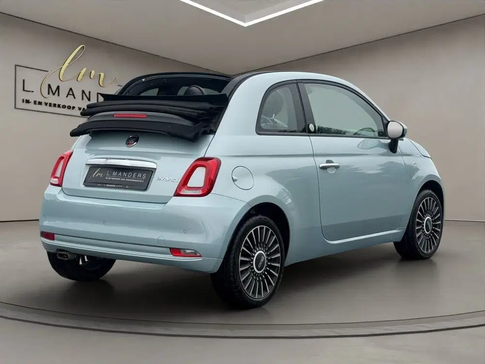 Fiat 500C 1.0 Hybrid Launch Edition 2020 BLAUW uit 2020, foto 10