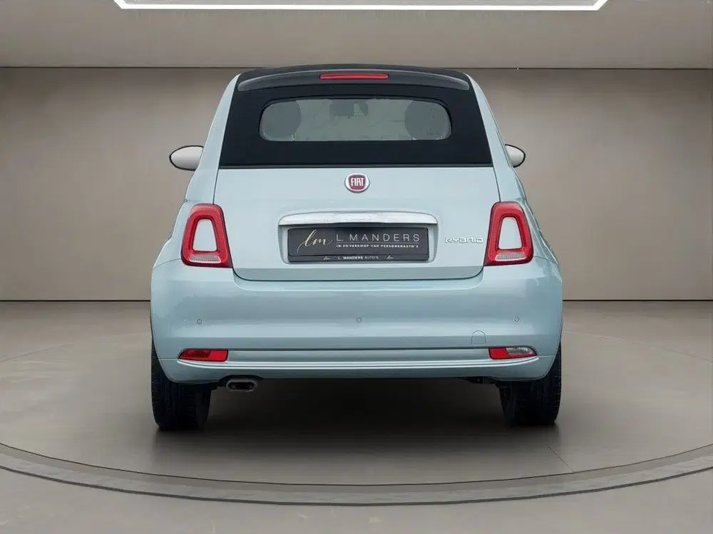 Fiat 500C 1.0 Hybrid Launch Edition 2020 BLAUW uit 2020, foto 11