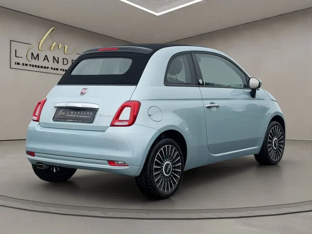 Fiat 500C 1.0 Hybrid Launch Edition 2020 BLAUW uit 2020, foto 12