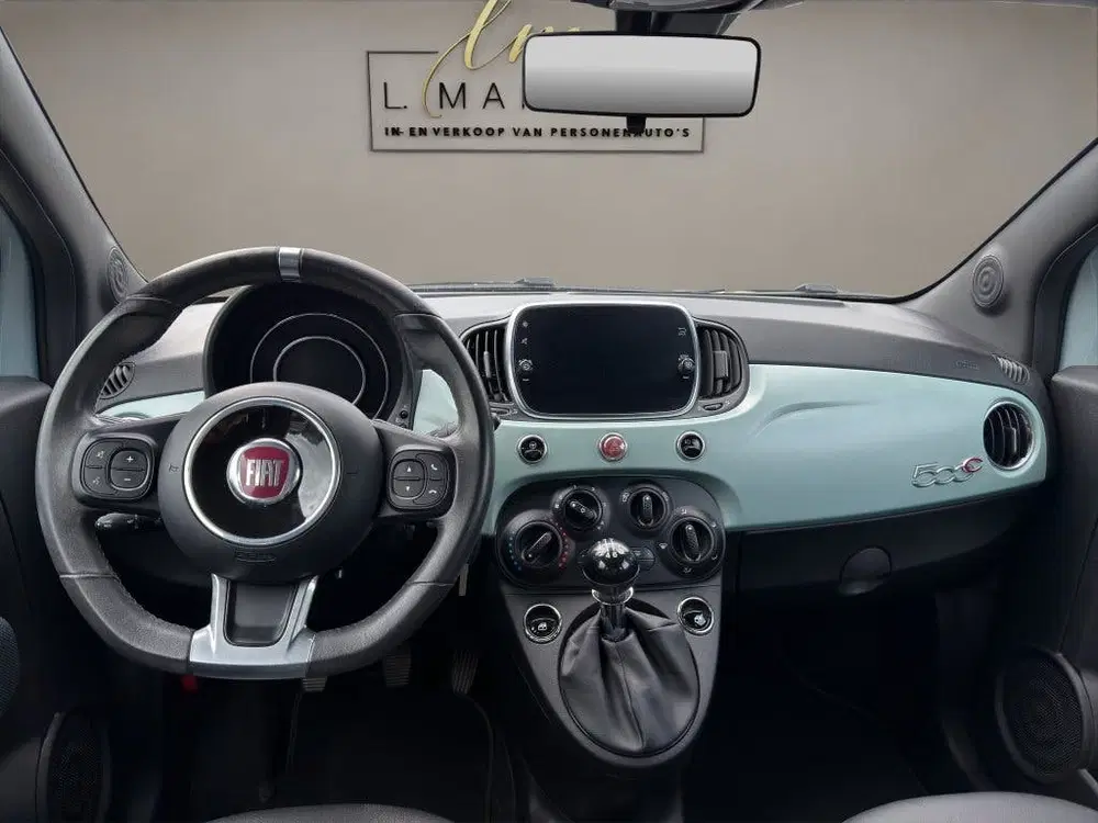 Fiat 500C 1.0 Hybrid Launch Edition 2020 BLAUW uit 2020, foto 3