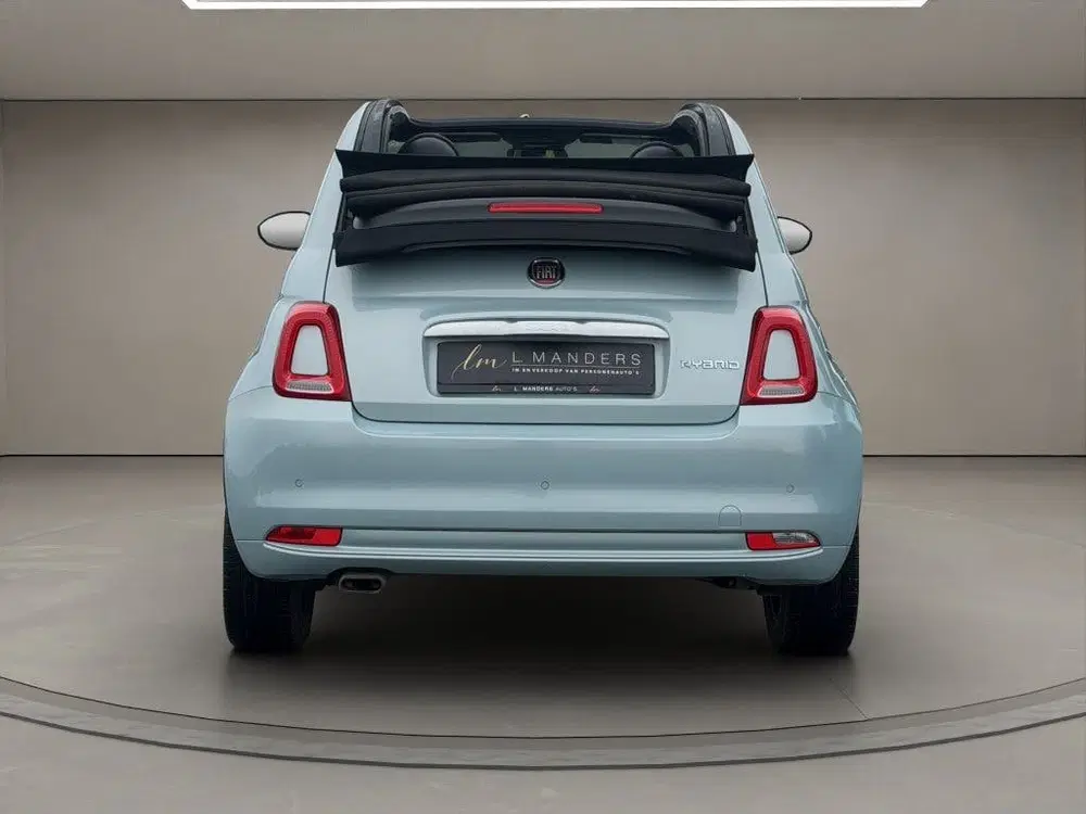 Fiat 500C 1.0 Hybrid Launch Edition 2020 BLAUW uit 2020, foto 9