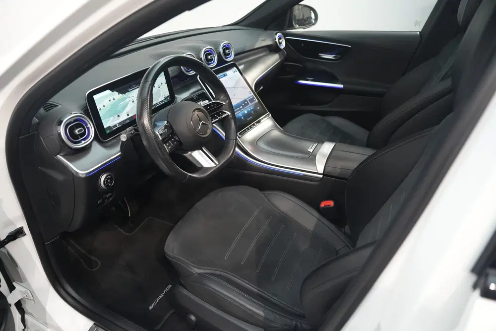 Mercedes-Benz C-Klasse 300 e AMG PANO NIGHT uit 2023, foto 10