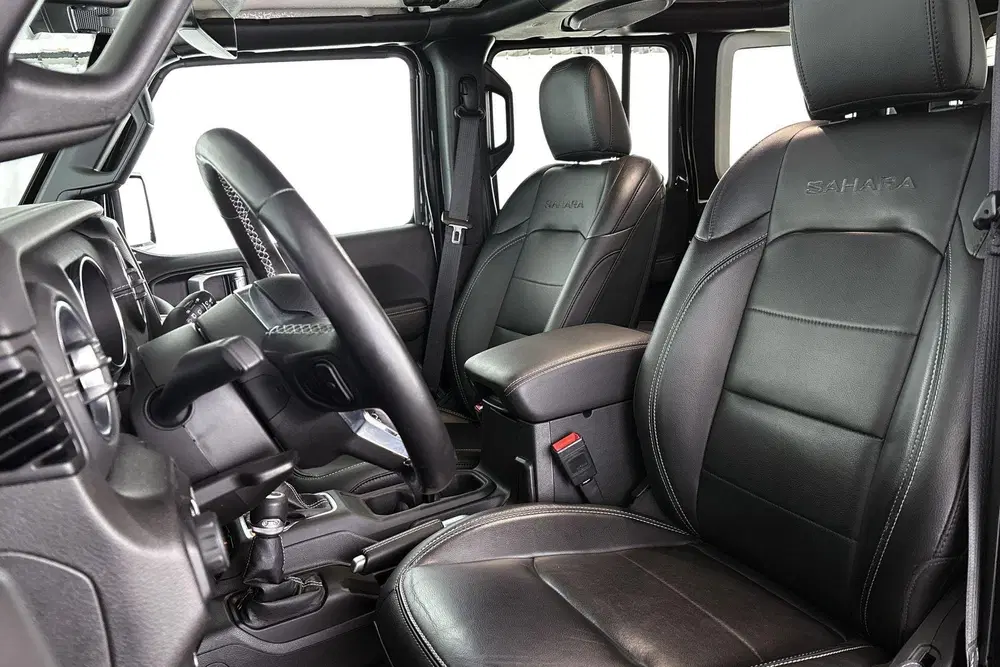 Jeep Wrangler 4xe 380 Sahara Leder Stoelverwarming uit 2021, foto 6