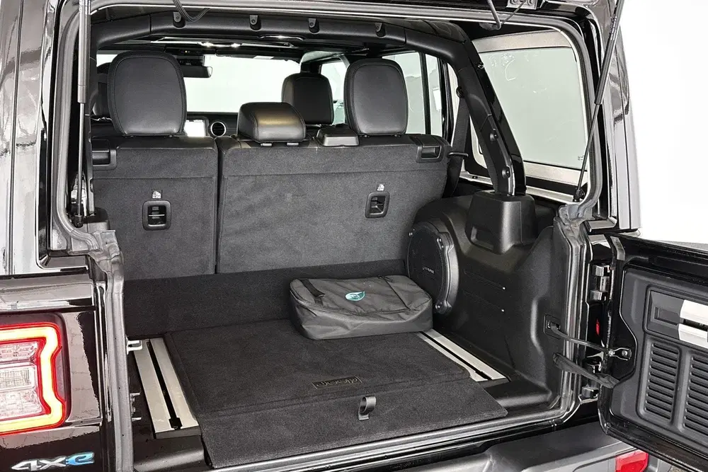 Jeep Wrangler 4xe 380 Sahara Leder Stoelverwarming uit 2021, foto 9