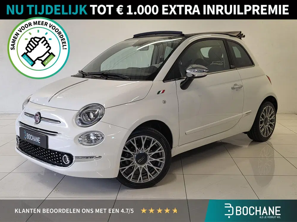 Fiat 500C 1.0 Hybrid Dolcevita uit 2021