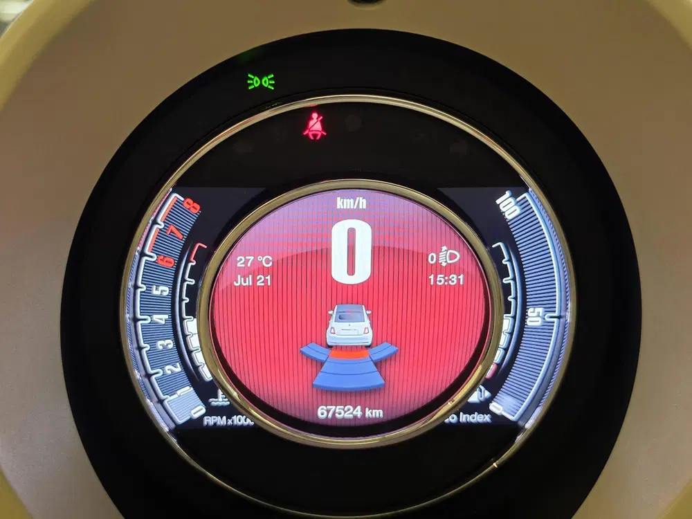 Fiat 500C 1.0 Hybrid Dolcevita uit 2021, foto 13