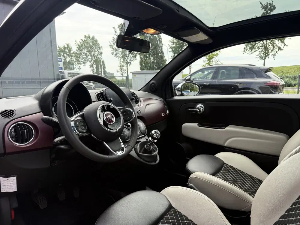 Fiat 500 1.0 Hybrid Star Pano Cruise 6 BAK (bj 2020 uit 2020, foto 12