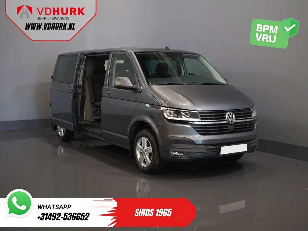 Volkswagen Transporter 2.0 TDI 150 pk DSG Aut. L2 DC Dubbel uit 2022, foto 9