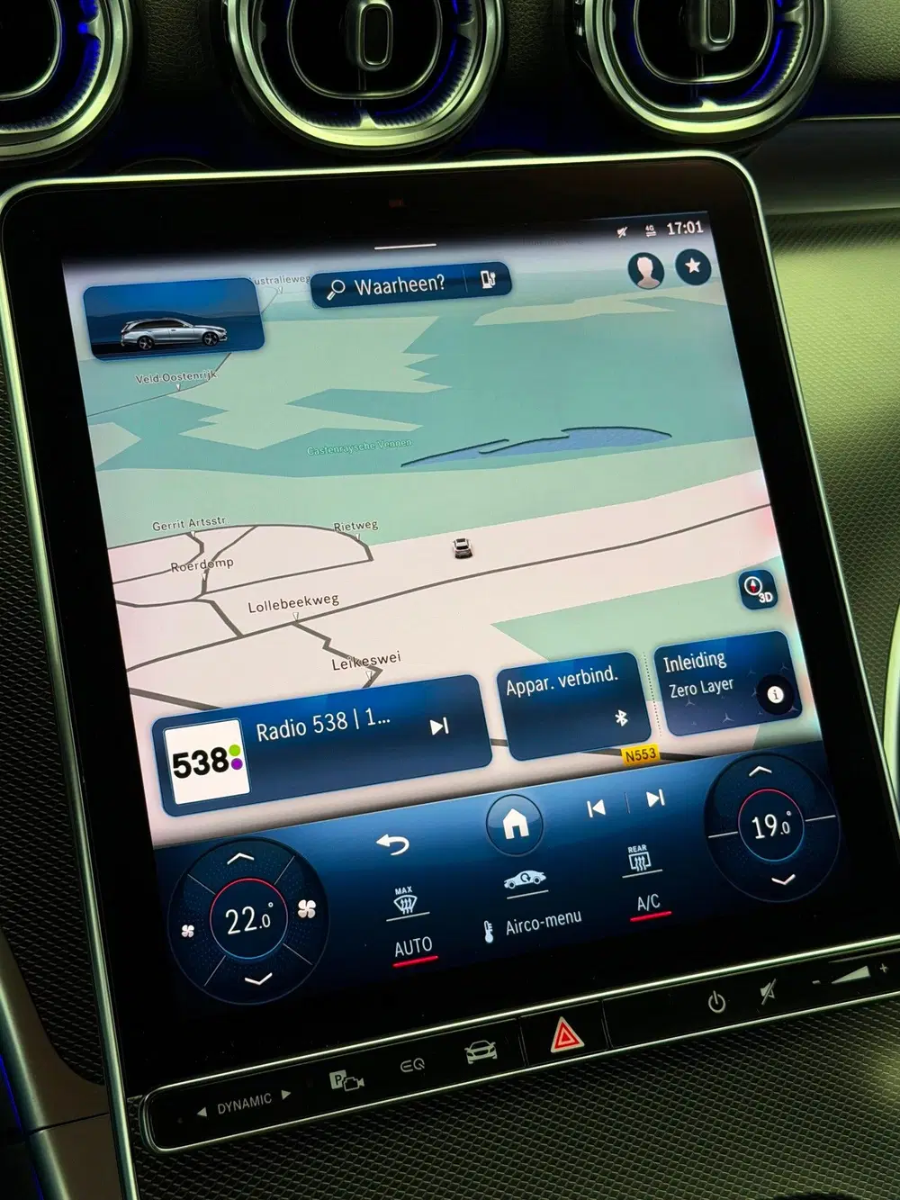 Mercedes-Benz C-Klasse 300 e Luxury Line Camera CarPl uit 2022, foto 8