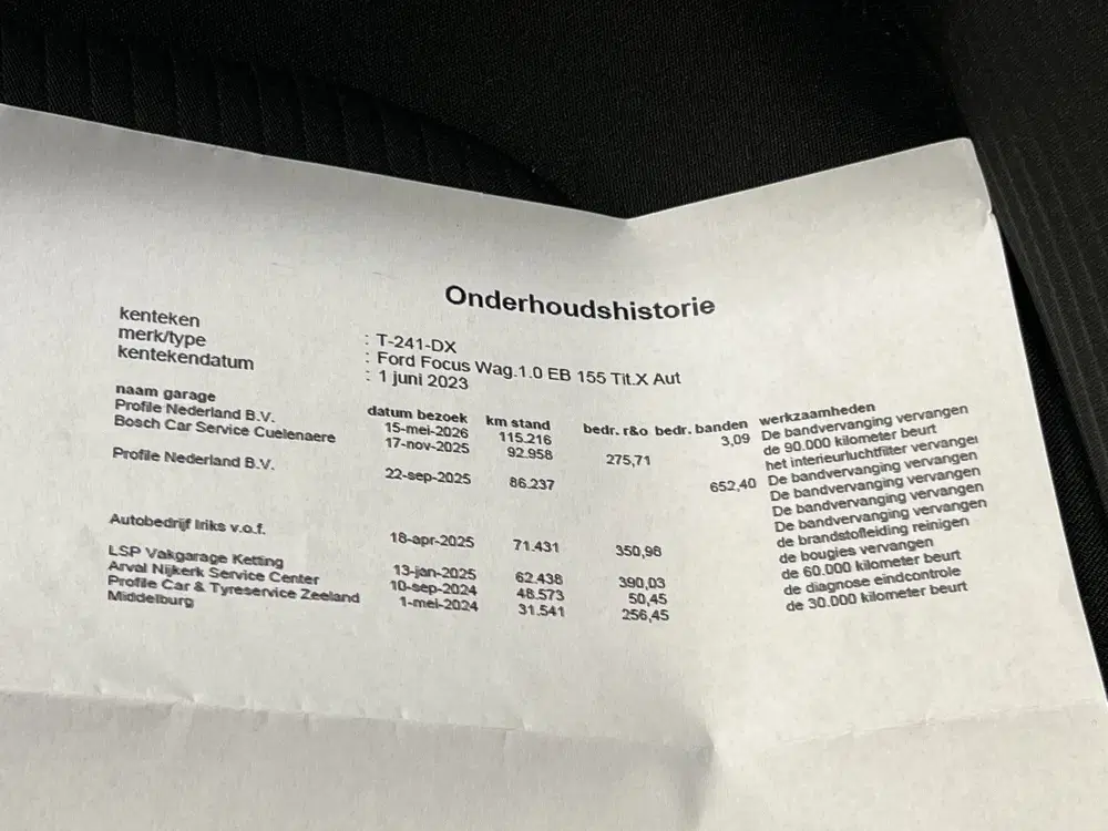 Ford Focus 1.0 EcoBoost Hybrid Titanium X uit 2023, foto 10
