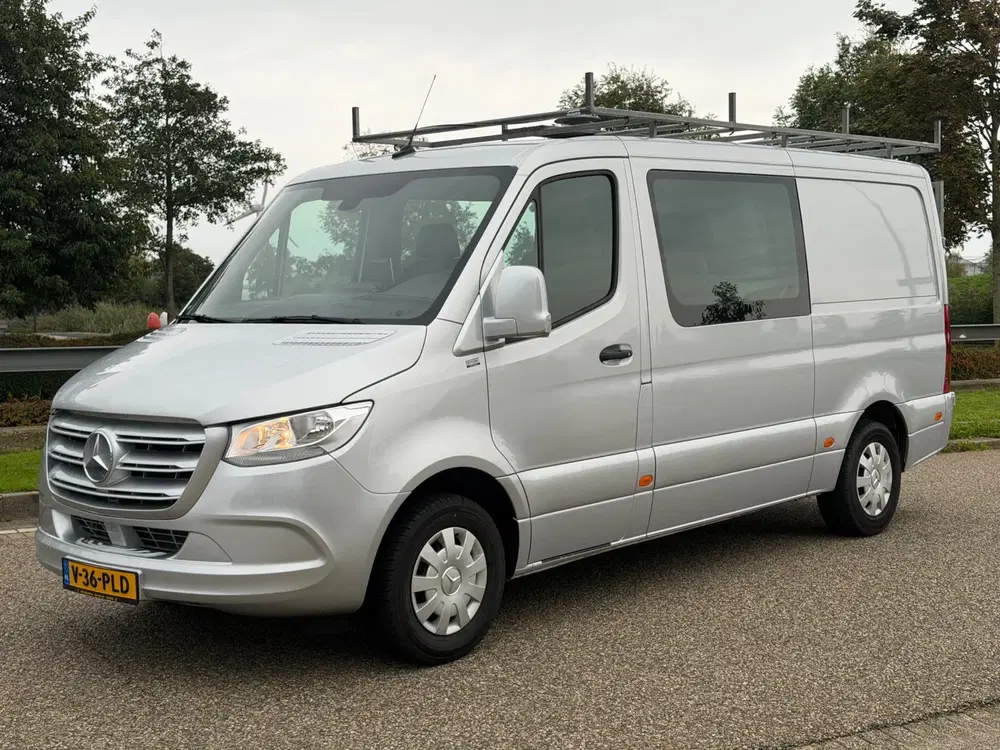 Mercedes-Benz Sprinter 319CDI Dubbelcabine Automaat Airco 35 uit 2023, foto 2