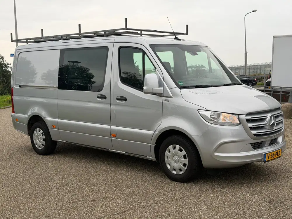 Mercedes-Benz Sprinter 319CDI Dubbelcabine Automaat Airco 35 uit 2023, foto 4