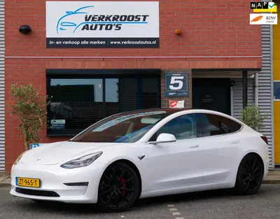 Tesla Model 3 Performance AWD.pb1n. 75 kWh pano org ned. uit 2019
