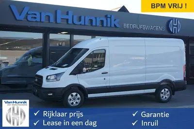 Ford Transit 350L 130PK L3H2 BPM VRIJ Sync4 Navi uit 2024