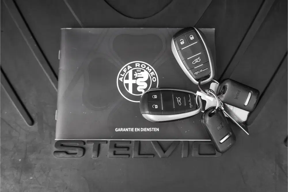 Alfa Romeo Stelvio 2.9 V6 AWD Quadrifoglio Pano H&K Carbon A uit 2019, foto 8
