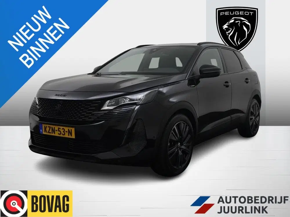 Peugeot 3008 1.6 HYbrid 4x4 300pk GT Black Pack Pano uit 2022