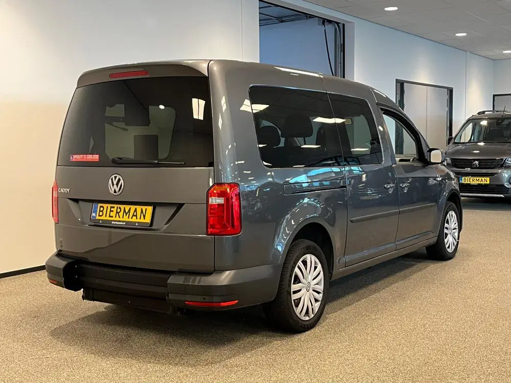 Volkswagen Caddy Maxi Rolstoelauto 5+1 incl bodyguard + lie uit 2019, foto 11