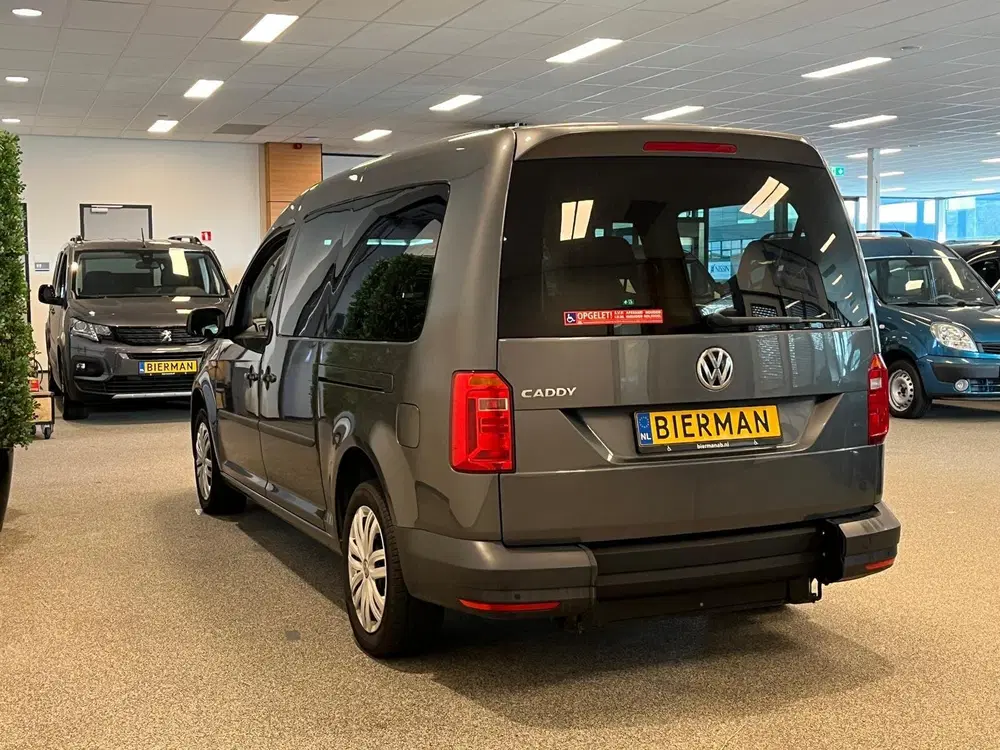 Volkswagen Caddy Maxi Rolstoelauto 5+1 incl bodyguard + lie uit 2019, foto 12