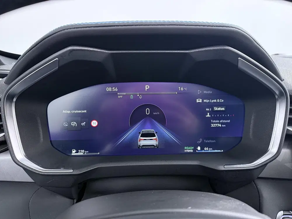 Lynk & Co 01 1.5 PHEV Black Edition Donkere hemel ACC uit 2023, foto 4