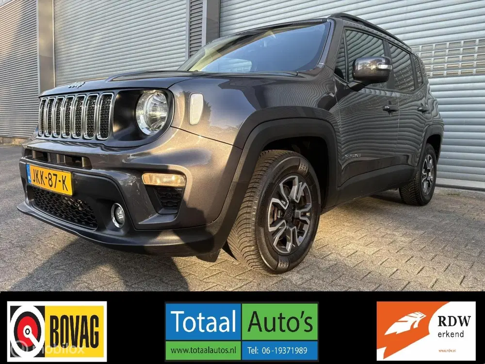 Jeep Renegade 1.3T Limited*NAVI*CRUISE*STOEL VERW*AUTOMA uit 2019