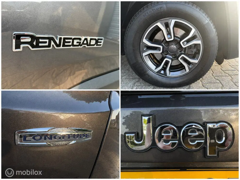 Jeep Renegade 1.3T Limited*NAVI*CRUISE*STOEL VERW*AUTOMA uit 2019, foto 10