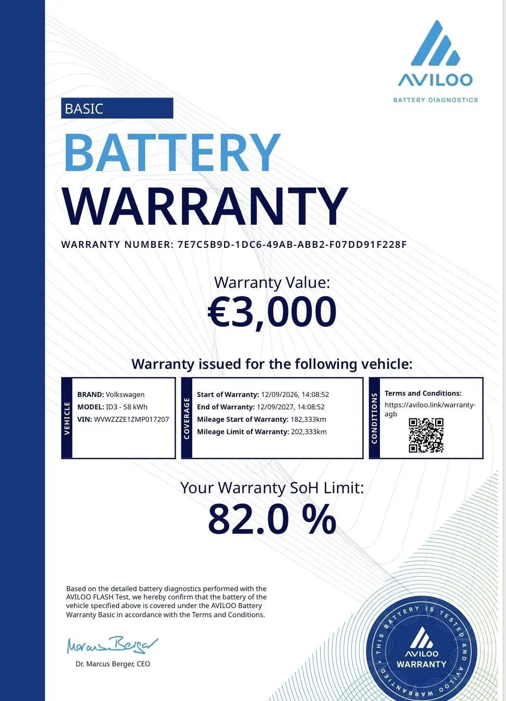 Volkswagen ID.3 First 58 kWh ✓SOH 90.4% ✓Full LED ✓Sfe uit 2020, foto 3