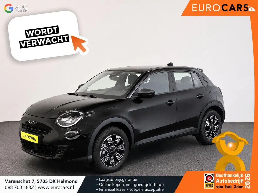 Fiat 600 1.2 Hybrid Icon Wireless CarPlay Stoelverw uit 2026