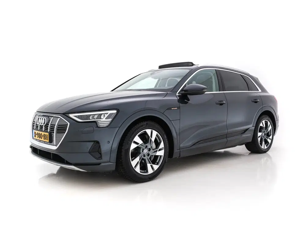 Audi e-tron 50 Quattro Advanced [ 3-Fase-11kW ]{ SoH-1 uit 2019, foto 3