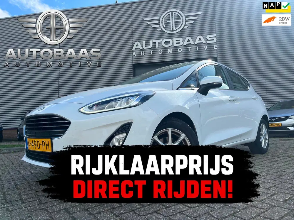 Ford Fiesta 1.0 Titanium AUTOMAAT+NL-AUTO+1EIG+NAP+NAV uit 2021