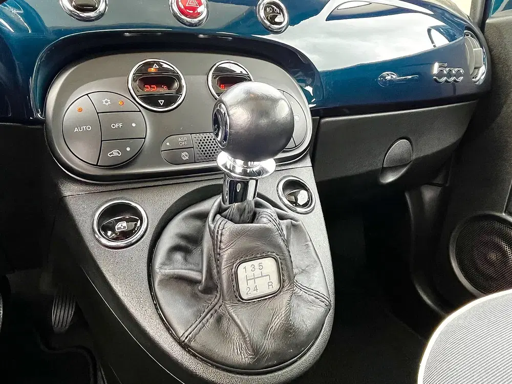 Fiat 500 1.2 Lounge -Tamno Playa Metallic. uit 2019, foto 14