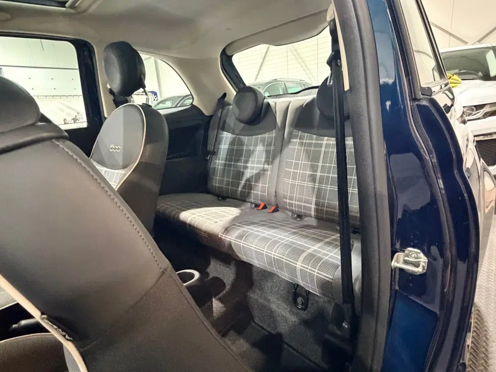 Fiat 500 1.2 Lounge -Tamno Playa Metallic. uit 2019, foto 8