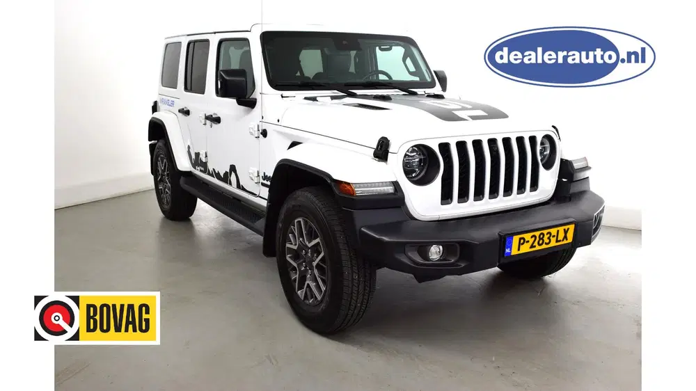 Jeep Wrangler Hybride 280 KW plug inn 2.0T 80th An uit 2021