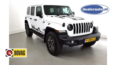 Jeep Wrangler Hybride 280 KW plug inn 2.0T 80th An uit 2021