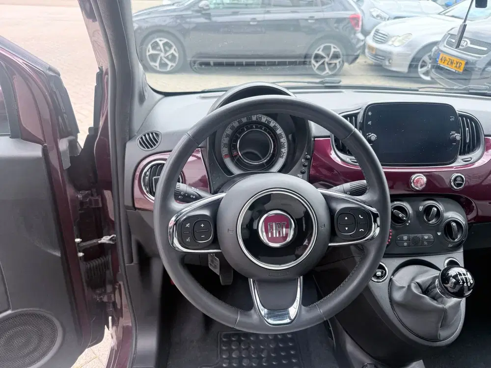 Fiat 500 1.0 Hybrid DolceVita AIRCO CRUISE PANO INR uit 2021, foto 12