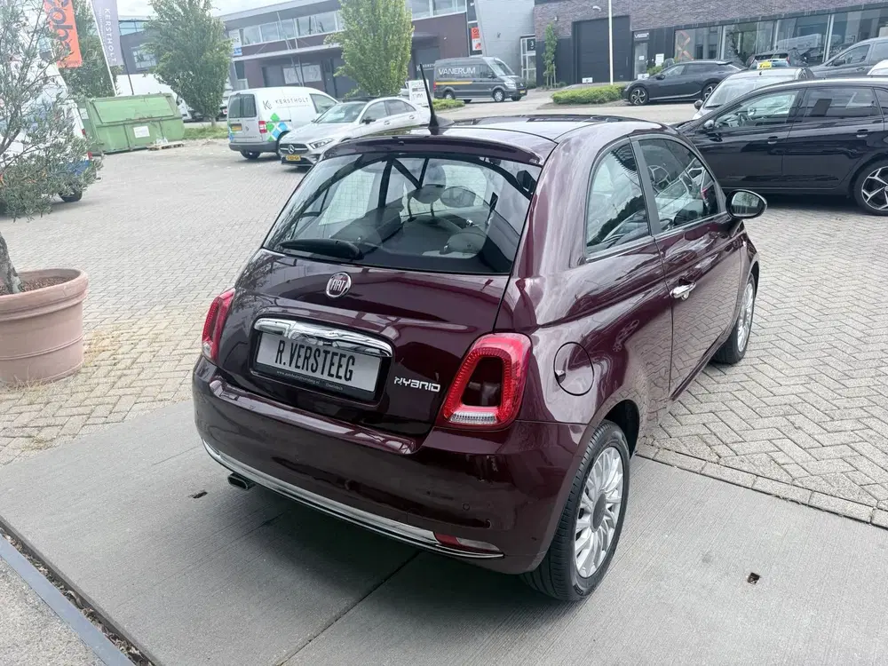 Fiat 500 1.0 Hybrid DolceVita AIRCO CRUISE PANO INR uit 2021, foto 5