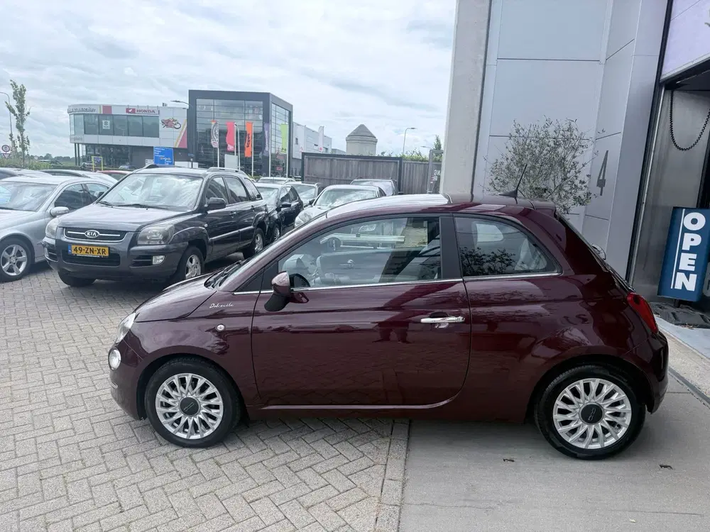 Fiat 500 1.0 Hybrid DolceVita AIRCO CRUISE PANO INR uit 2021, foto 6