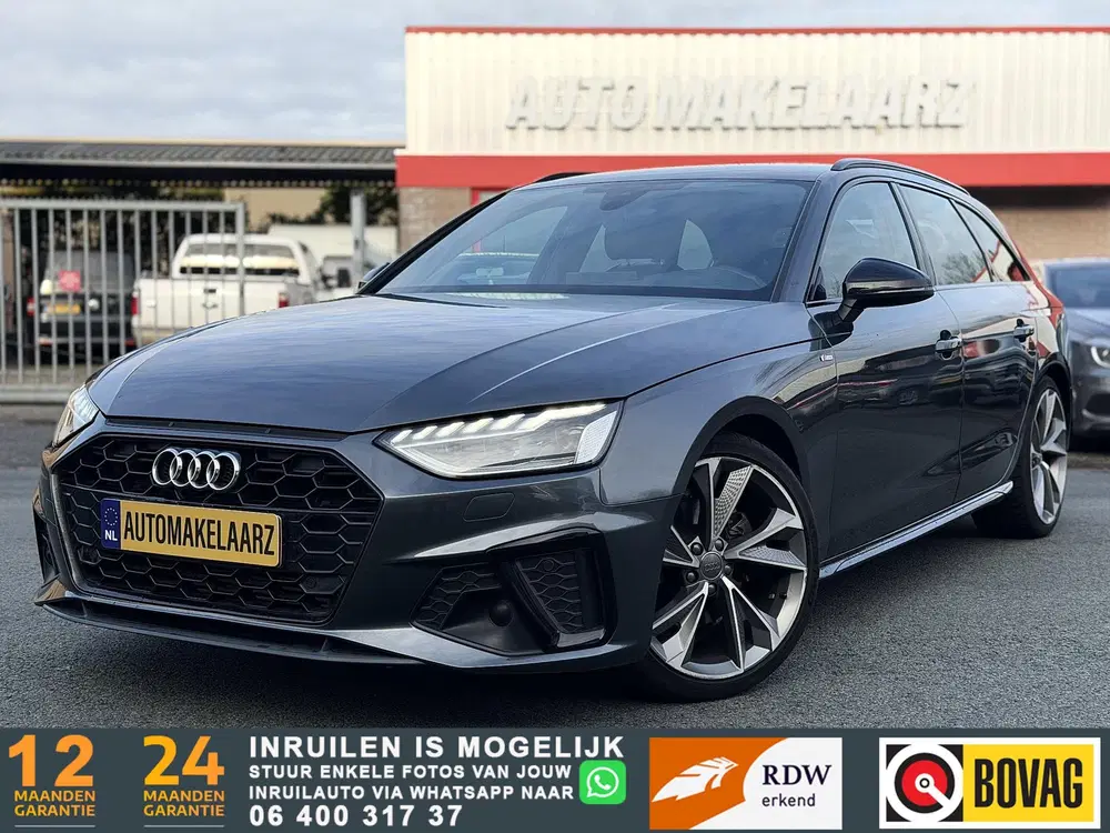 Audi A4 35 TFSI S-LINE LED MATRIX HUD LANE BLINDSP uit 2019