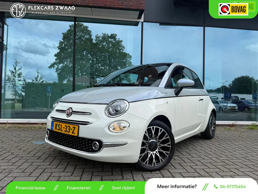 Fiat 500 1.0 Hybrid Dolcevita uit 2021