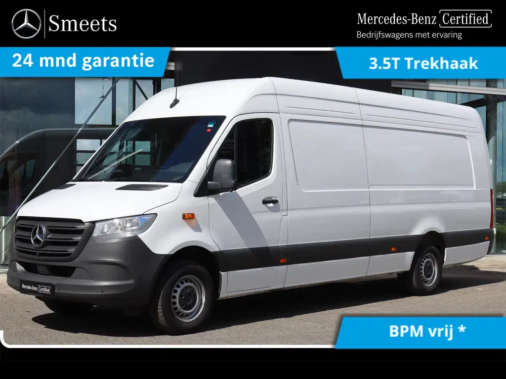 Mercedes-Benz Sprinter 317CDI L4 XXL PRO 3.5T TREKHAAK uit 2024