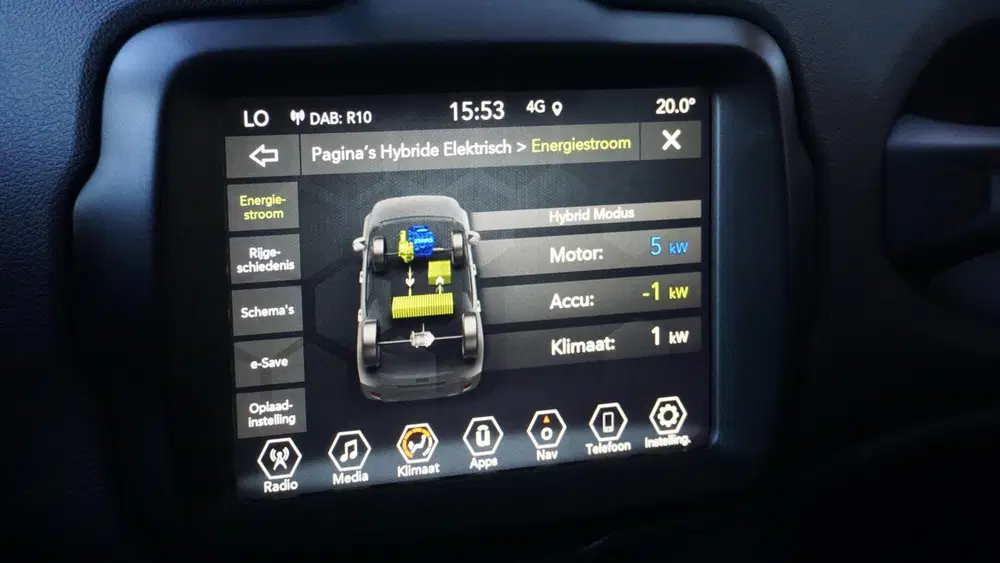 Jeep Renegade 4xe 240pk Plug-in Hybrid Electric New Upla uit 2023, foto 13