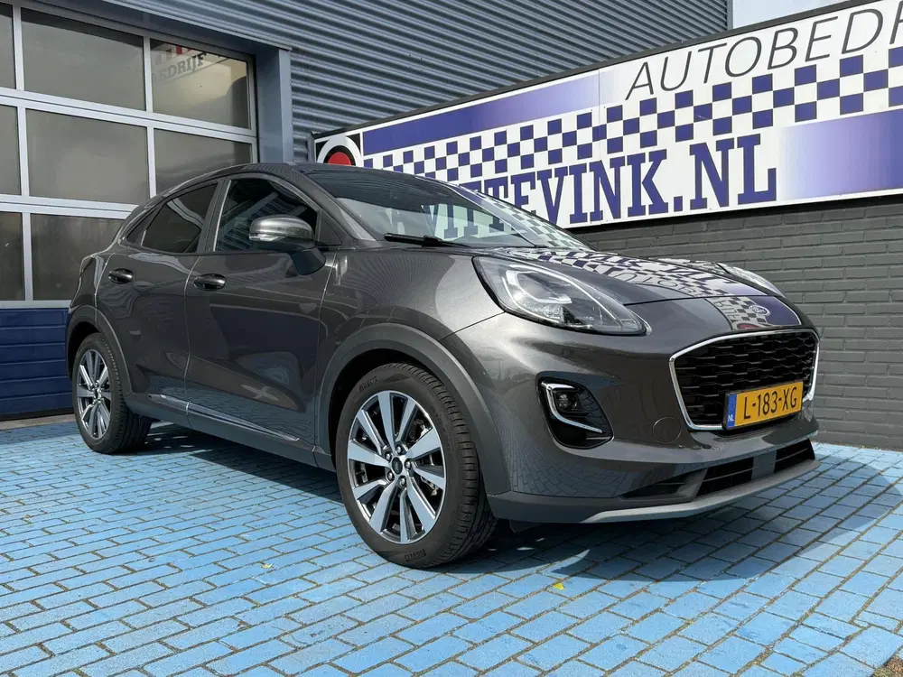 Ford Puma 1.0 MILD-Hybrid Titanium CRUISE APPLE B&O uit 2021