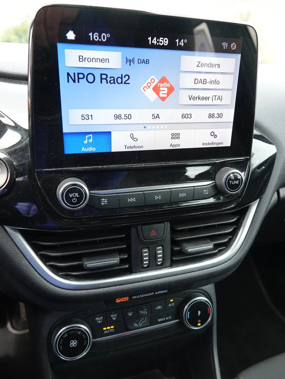 Ford Fiesta 1.0 EcoBoost 95PK Titanium ADAPT. CRUISE uit 2021, foto 13