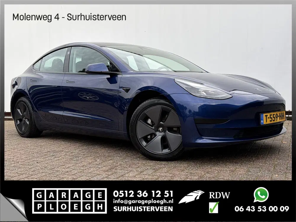 Tesla Model 3 Standard RWD Plus 60 kWh Autopilot Leer Ca uit 2023