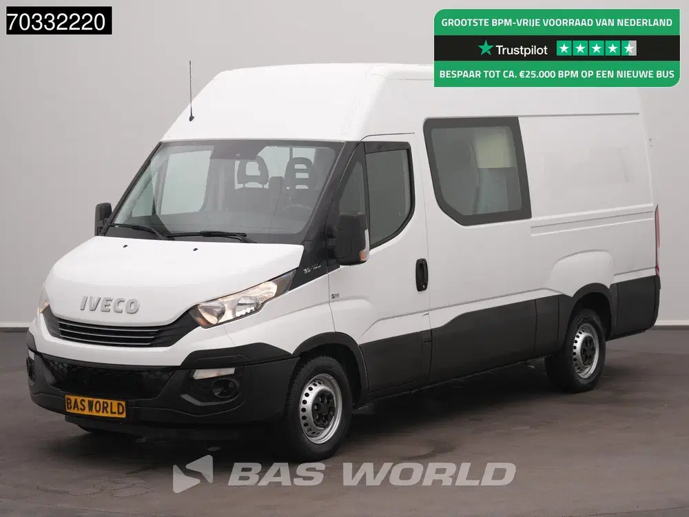 Iveco Daily Automaat L2H2 Dubbel Cabine Trekhaak Airco uit 2020