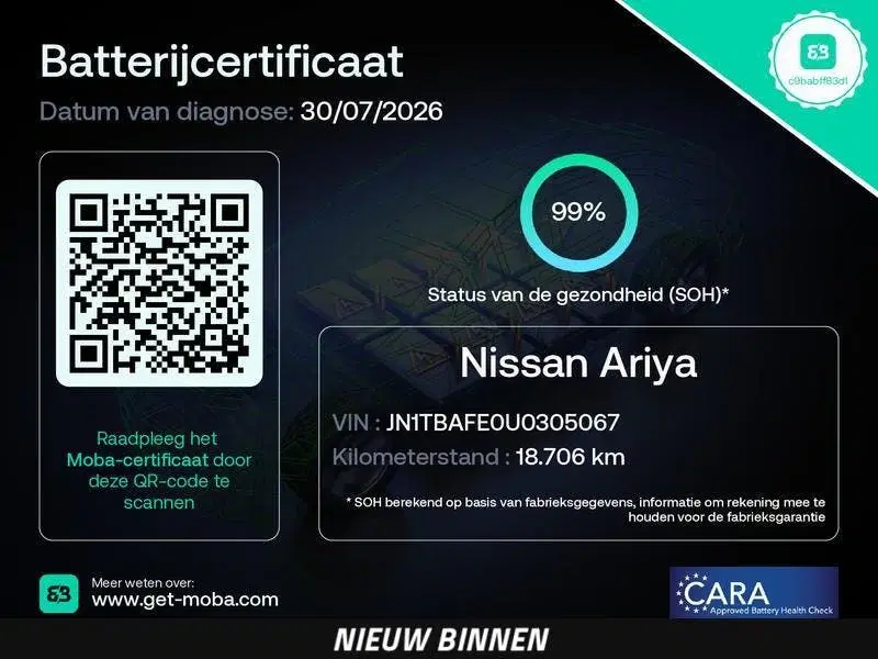 Nissan Ariya Evolve 91 kWh uit 2023, foto 2