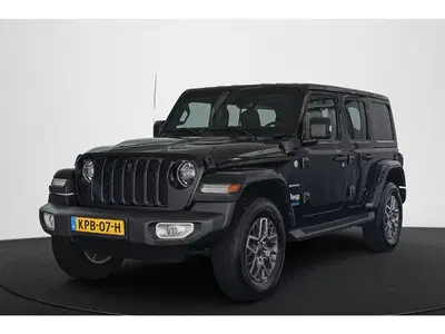 Jeep Wrangler Unlimited 4xe 380 Sahara Leder Stoelverwar uit 2021