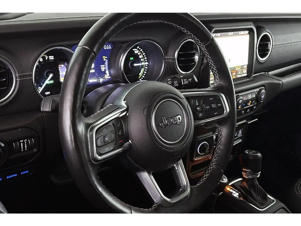 Jeep Wrangler Unlimited 4xe 380 Sahara Leder Stoelverwar uit 2021, foto 11