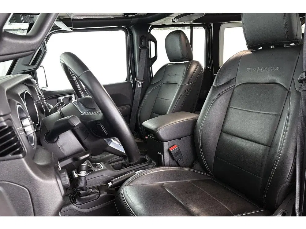 Jeep Wrangler Unlimited 4xe 380 Sahara Leder Stoelverwar uit 2021, foto 6